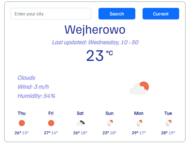 weather-app preview